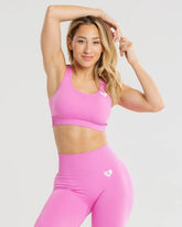 Power Seamless Sports Bra | Phlox Pink WOMEN'S BEST
